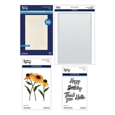 Simon Hurley by Spellbinders - Cascading Coneflowers I want it All Bundle 