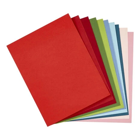 Spellbinders Colorwheel Cardstock 8.5x11" - Christmas Assortment (10 ark)