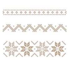 Spellbinders Hot Foil Plate - Christmas Sweater Borders