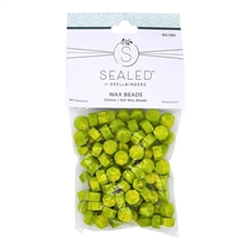 Spellbinders Wax Sealed - Wax Beads / Citrine