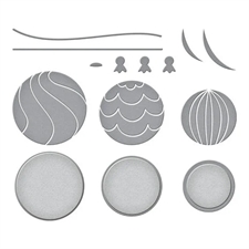 Spellbinders Dies - Color Block Balloons