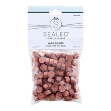 Spellbinders Wax Sealed - Wax Beads / Copper