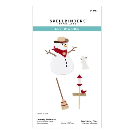 Spellbinders Dies - Country Christmas / Country Snowman