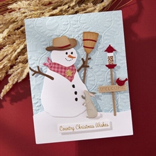 Spellbinders Dies - Country Christmas / Country Snowman