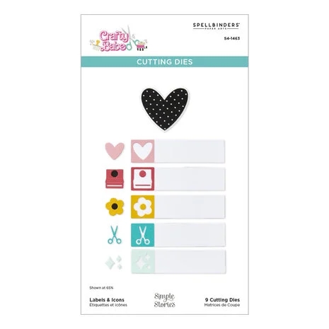 Spellbinders Dies - Crafty Babe / Labels & Icons