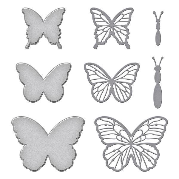 Spellbinders Dies - Delicate Butterflies