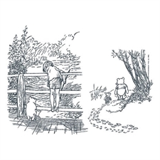 Spellbinders BetterPress Plate Set - Classic Pooh / Friendly Moments