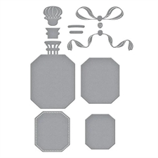 Spellbinders Dies - Gorgeus You Perfume Bottle