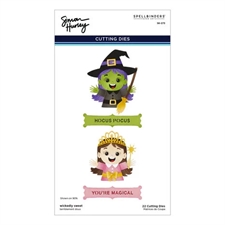 Simon Hurley by Spellbinders Dies - Halloween Hugs / Wickedly Sweet