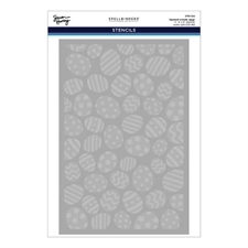 Simon Hurley by Spellbinders Stencil Set - Ornate Egg
