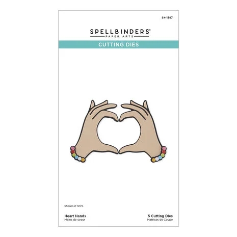 Spellbinders Dies - Heart Hands