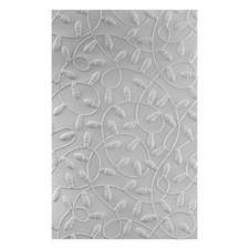 Spellbinders Embossing Folder - 3D Holiday Lights