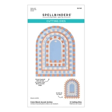 Spellbinders Dies - Color Block Accent Arches