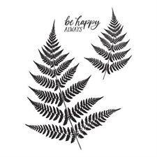 Spellbinders BetterPress Plate - Lush Ferns