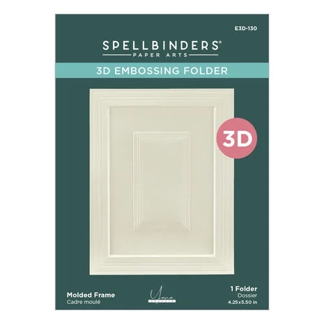 Spellbinders Embossing Folder - 3D Molded Frame (US-A2)