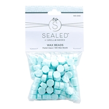 Spellbinders Wax Sealed - Wax Beads / Pastel Aqua