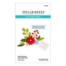 Spellbinders Dies - Petite Blooms and Sentiments