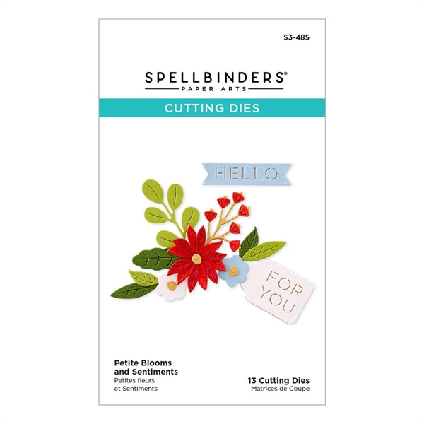 Spellbinders Dies - Petite Blooms and Sentiments