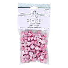 Spellbinders Wax Sealed - Wax Beads / Pink Damask
