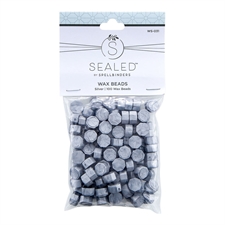 Spellbinders Wax Sealed - Wax Beads / Silver