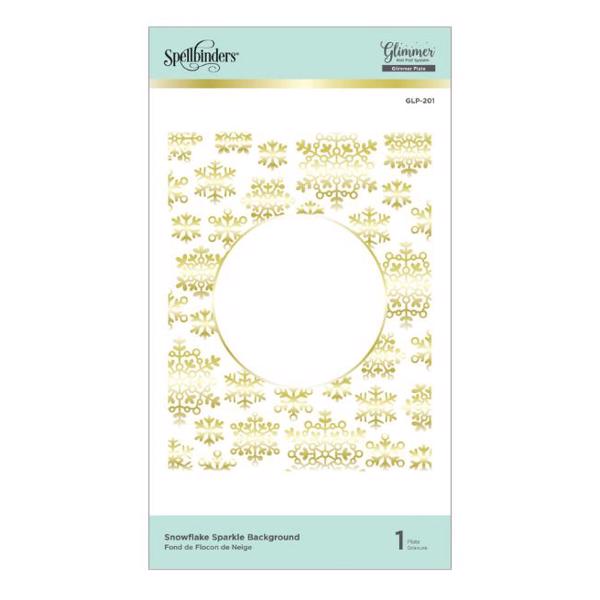 Spellbinders Hot Foil Plate - Snowflake Sparkle