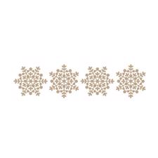 Spellbinders Hot Foil Plate - Snowflake Sparkle Border
