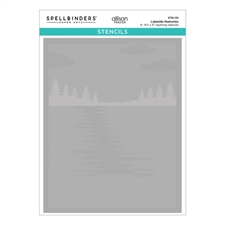 Spellbinders Stencil Set - Summer Camp / Lakeside Memories