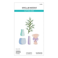 Spellbinders Dies - Lisa Horton / Containers and Foliage
