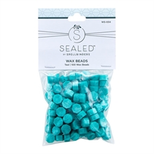 Spellbinders Wax Sealed - Wax Beads / Teal