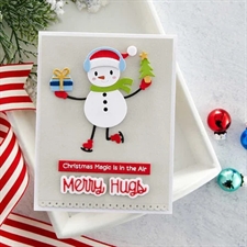 Spellbinders Dies - Dancin\' Snowman