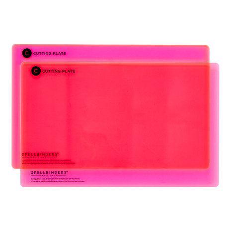 Spellbinders Cutting Plates - Universal Plate System / Extended Plate Pink 