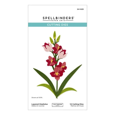 Spellbinders Dies - Layered Gladiolus
