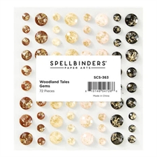 Spellbinders Gems - Woodland Tales Gold-flecked Gems