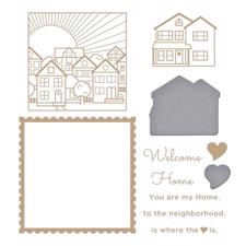 Spellbinders Hot Foil Plate - You are my Home (incl. dies)