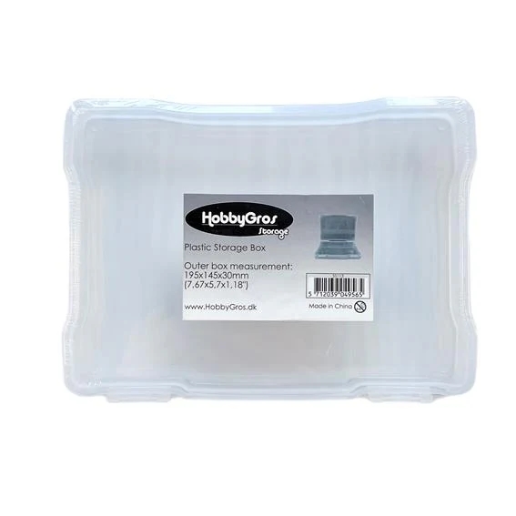Hobbygros Opbevaring - Plastic Storage Box - Fotobox