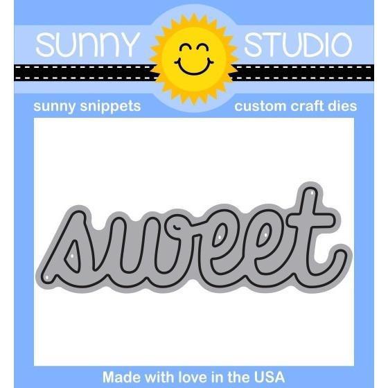 Sunny Studio Stamps - DIES / Sweet Word