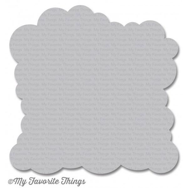 My Favourite Things Stencil (plast) - Cloud