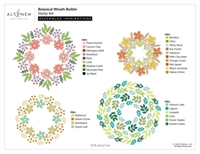 Altenew Clear Stamp Set - Botanical Wreath Builder