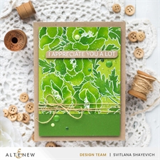 Altenew Clear Stamp Set - Bouquet of Poppies 