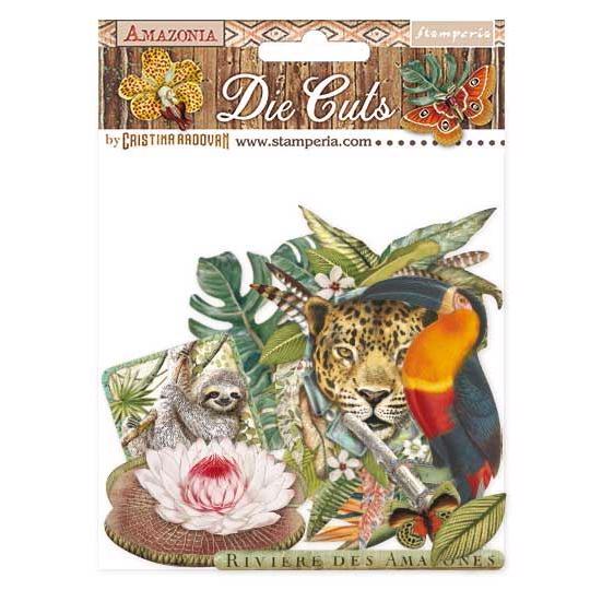 Stamperia Chipboard Die Cuts - Amazonia