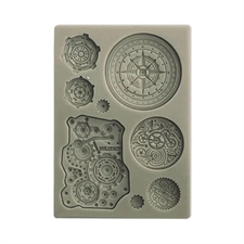 Stamperia Silicone Mould - Around the World / Mechanisms