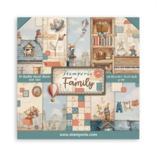 Stamperia Paper Pack 12x12" - Family