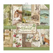 Stamperia Paper Pack 12x12" - Forest (stor)