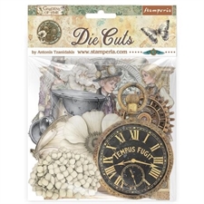 Stamperia Chipboard Die Cuts - Gardens of Time