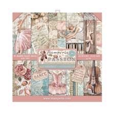 Stamperia Paper Pack 12x12" - Passion