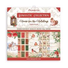 Stamperia Paper Pack 12x12" - Romantic Home for the Holidays 