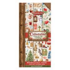 Stamperia Collectables Pad 6x12" -Romantic Home for the Holidays (motiv-blok)