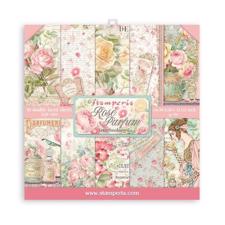 Stamperia Paper Pack 12x12" - Rose Parfum