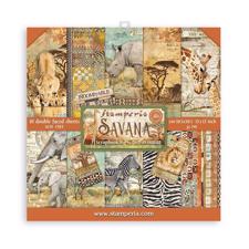 Stamperia Paper Pack 12x12" - Savana
