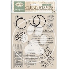 Stamperia Clear Stamp Set - Secret Diary
